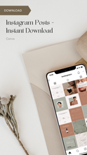 Load image into Gallery viewer, Instagram Posts Template | Digital Download
